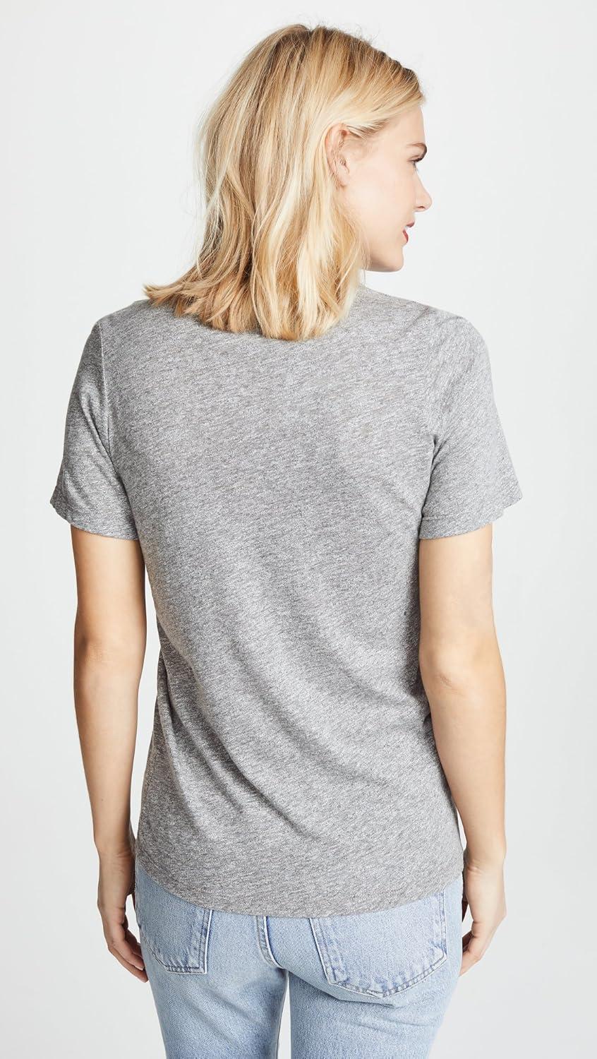 imageAG Adriano Goldschmied Womens Gray Boy TeeSpeckled Heather Gray