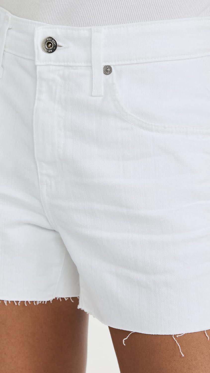 imageAG Adriano Goldschmied Womens Hailey High Rise Cut Off Short Jean1 Year Classic White