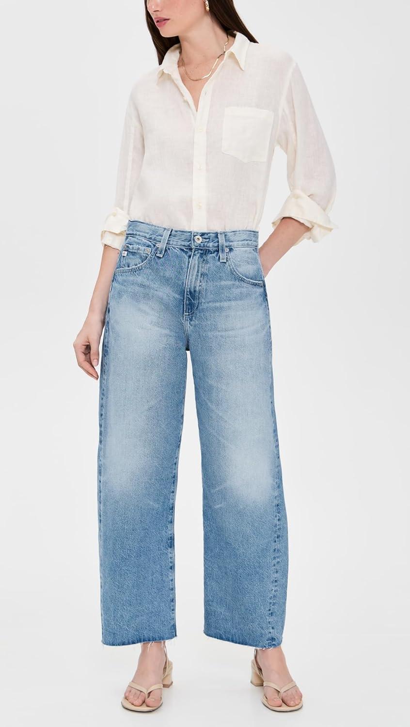 imageAG Adriano Goldschmied Womens Hattie Crop JeansDivergent