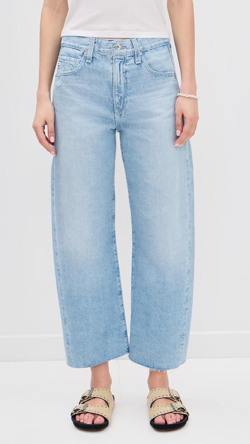 imageAG Adriano Goldschmied Womens Hattie Crop JeansSunrise