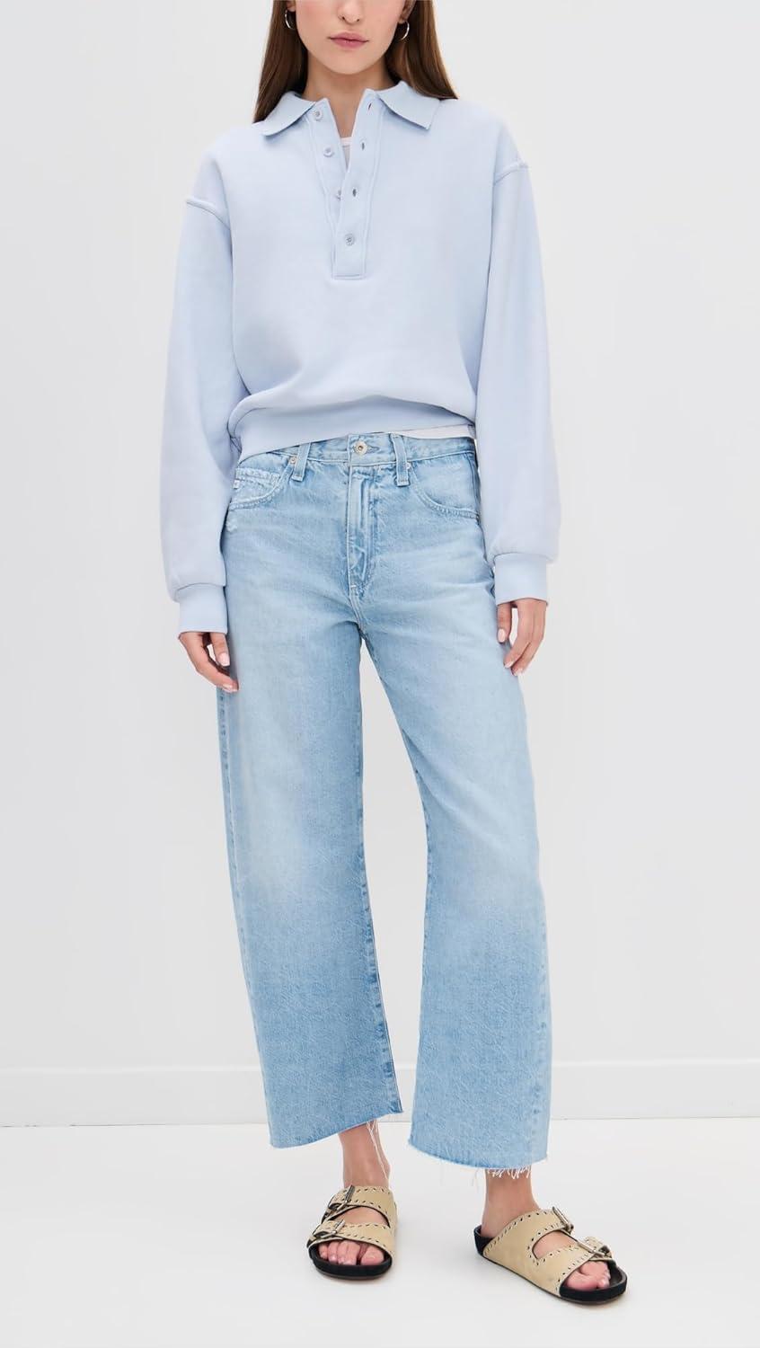 imageAG Adriano Goldschmied Womens Hattie Crop JeansSunrise