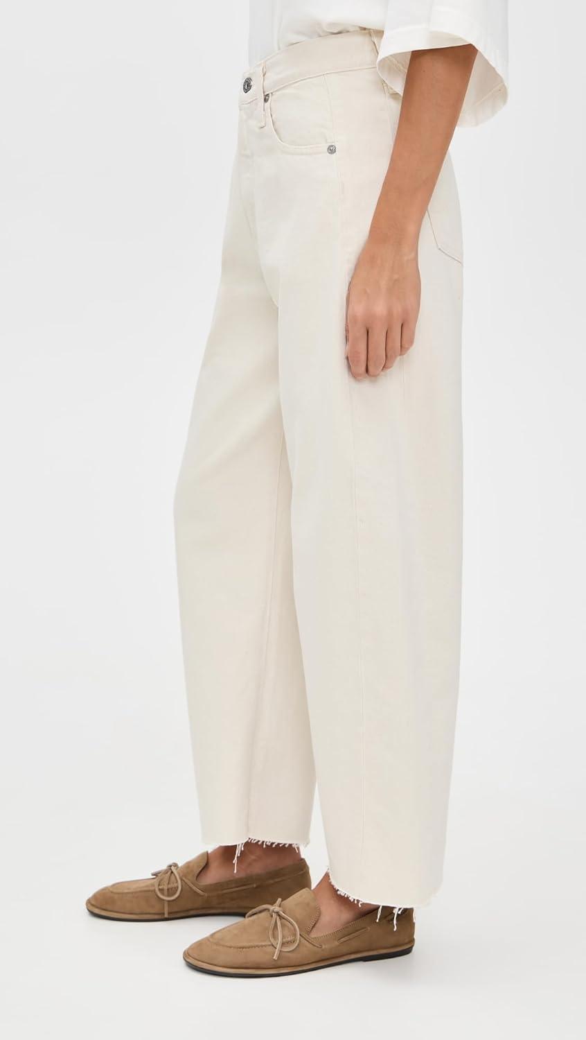 imageAG Adriano Goldschmied Womens Hattie Crop Pants