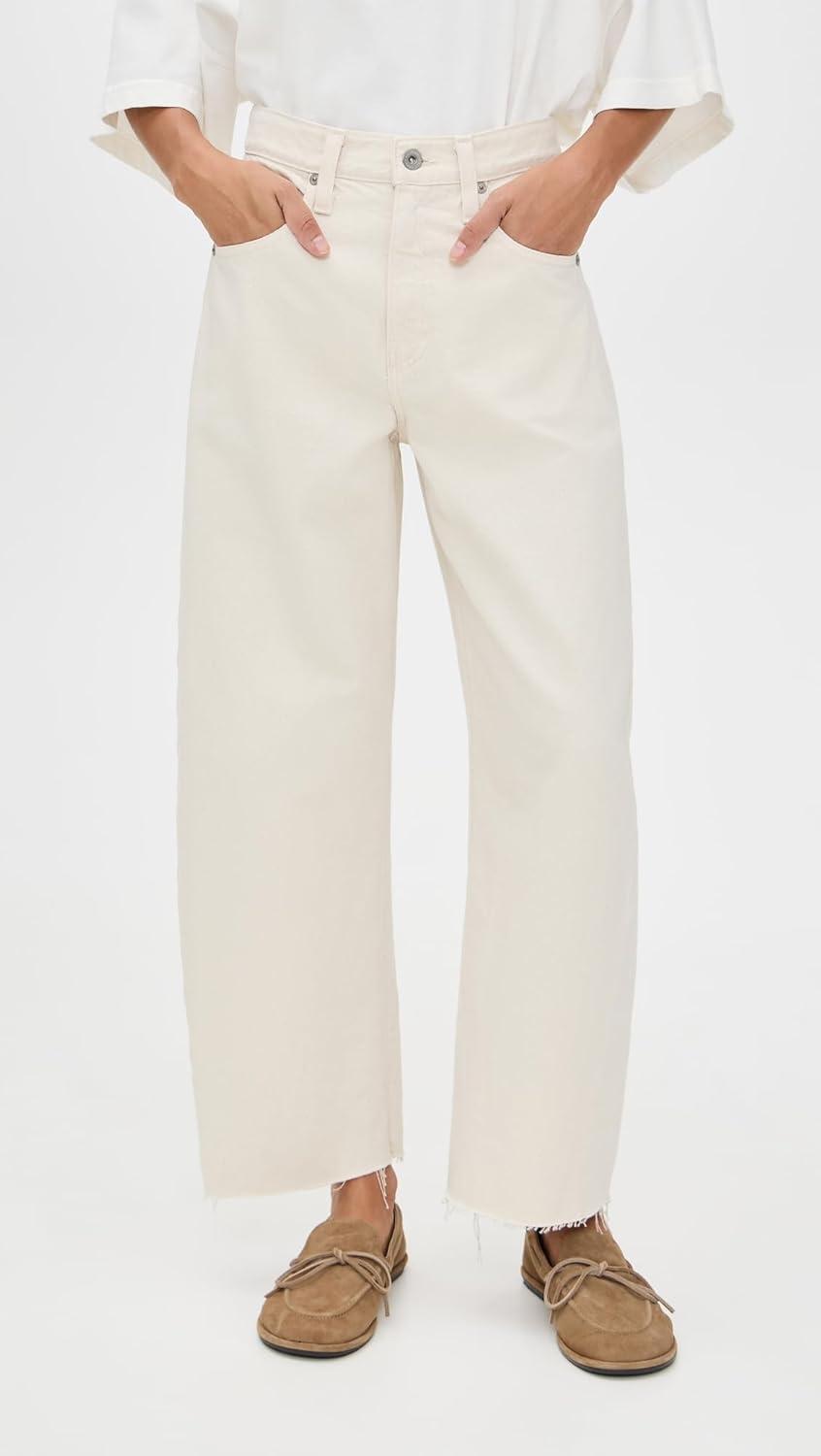 imageAG Adriano Goldschmied Womens Hattie Crop Pants