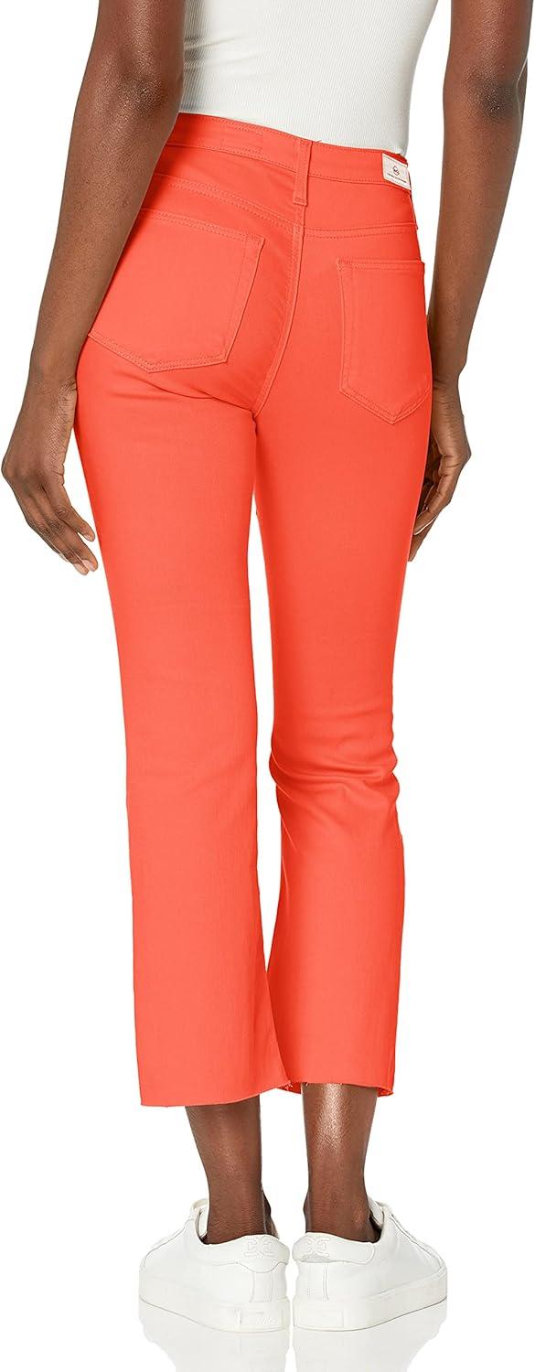 imageAG Adriano Goldschmied Womens Jodi Crop FlareFaded Azalea