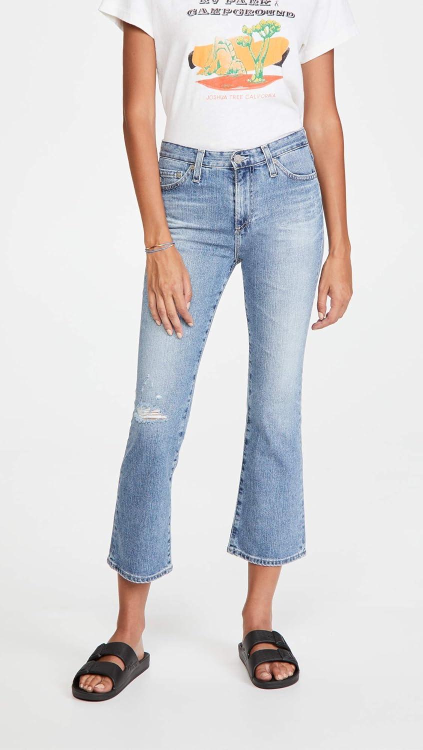 imageAG Adriano Goldschmied Womens Jodi Crop Jeans 22 Years Succession 29