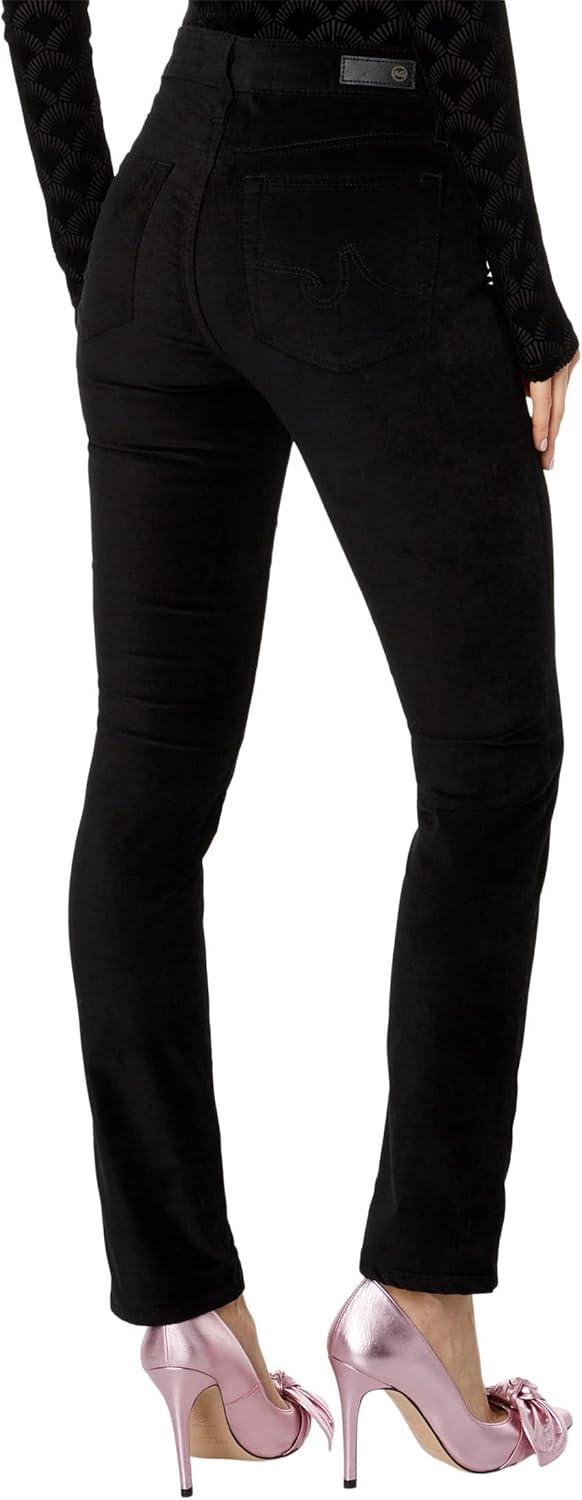 imageAG Adriano Goldschmied Womens Mari High Rise Slim Straight PantSuper Black