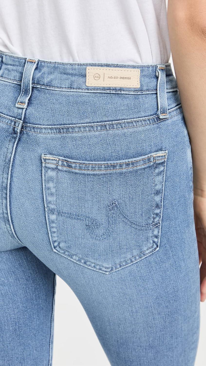 imageAG Adriano Goldschmied Womens Prima Mid Rise Cigarette Ankle Jean17 Years Ventura