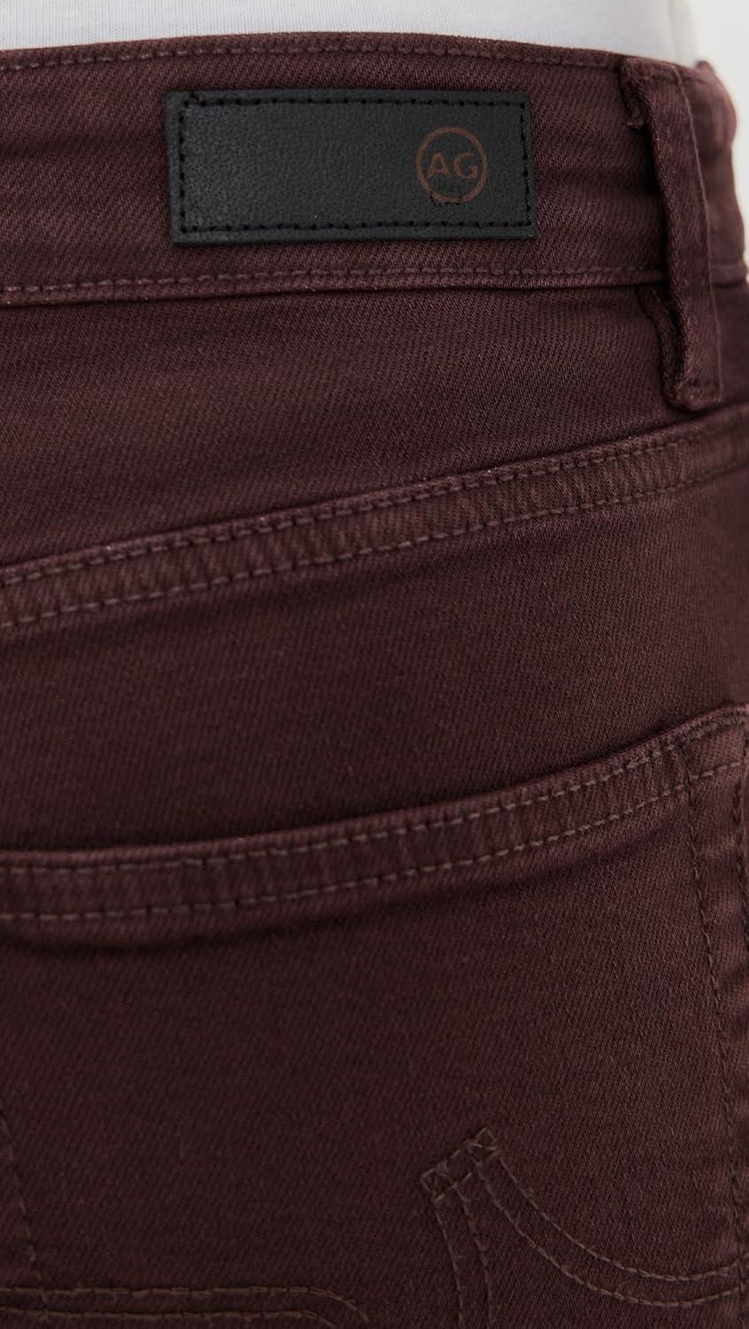 imageAG Adriano Goldschmied Womens Saige Wide Leg Crop JeansCoffee Bean