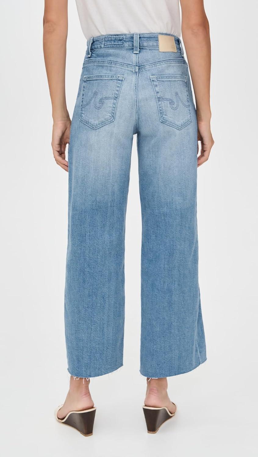 imageAG Adriano Goldschmied Womens Saige Wide Leg Crop with PanelRosarito