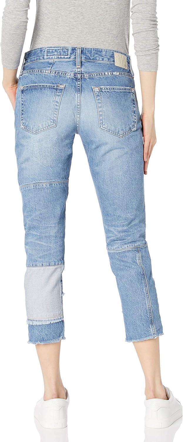 imageAG Adriano Goldschmied Womens The ExBoyfriend Slimrepurposed Jean18 Yearsblue Mosque