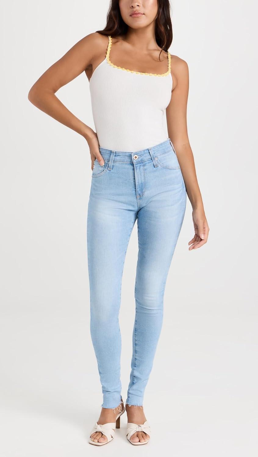 imageAG Adriano Goldschmied Womens The Farrah Skinny JeansSunlit