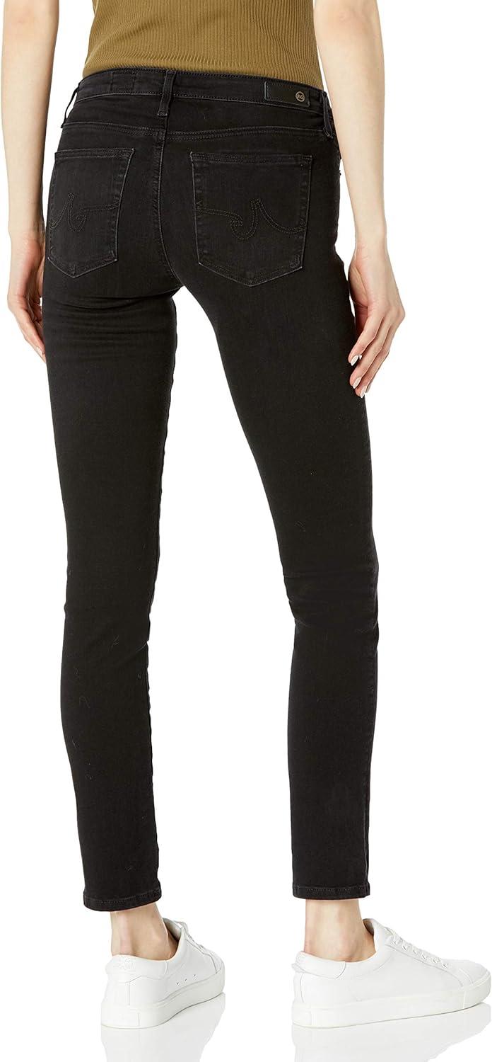 imageAG Adriano Goldschmied Womens The Prima Mid Rise Cigarette Leg JeanDensity