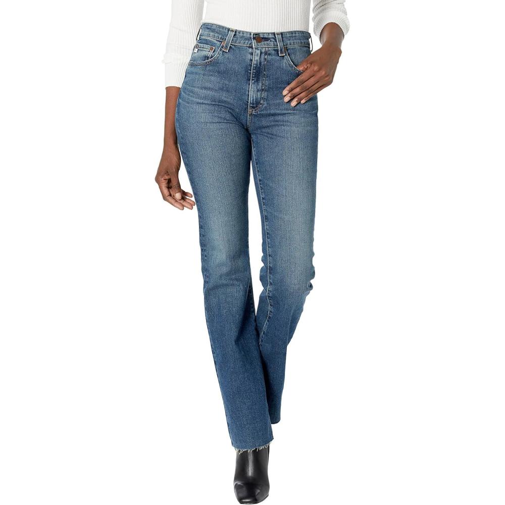 imageAG Adriano Goldschmied Womens Alexxis Vintage High Rise Boot Cut Jean14 Years Wilderness