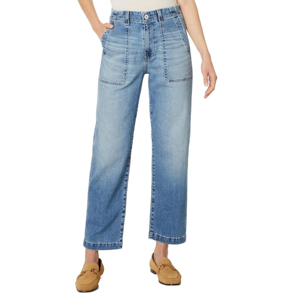 imageAG Adriano Goldschmied Womens Analeigh High Rise Straight Utility CropOlvera