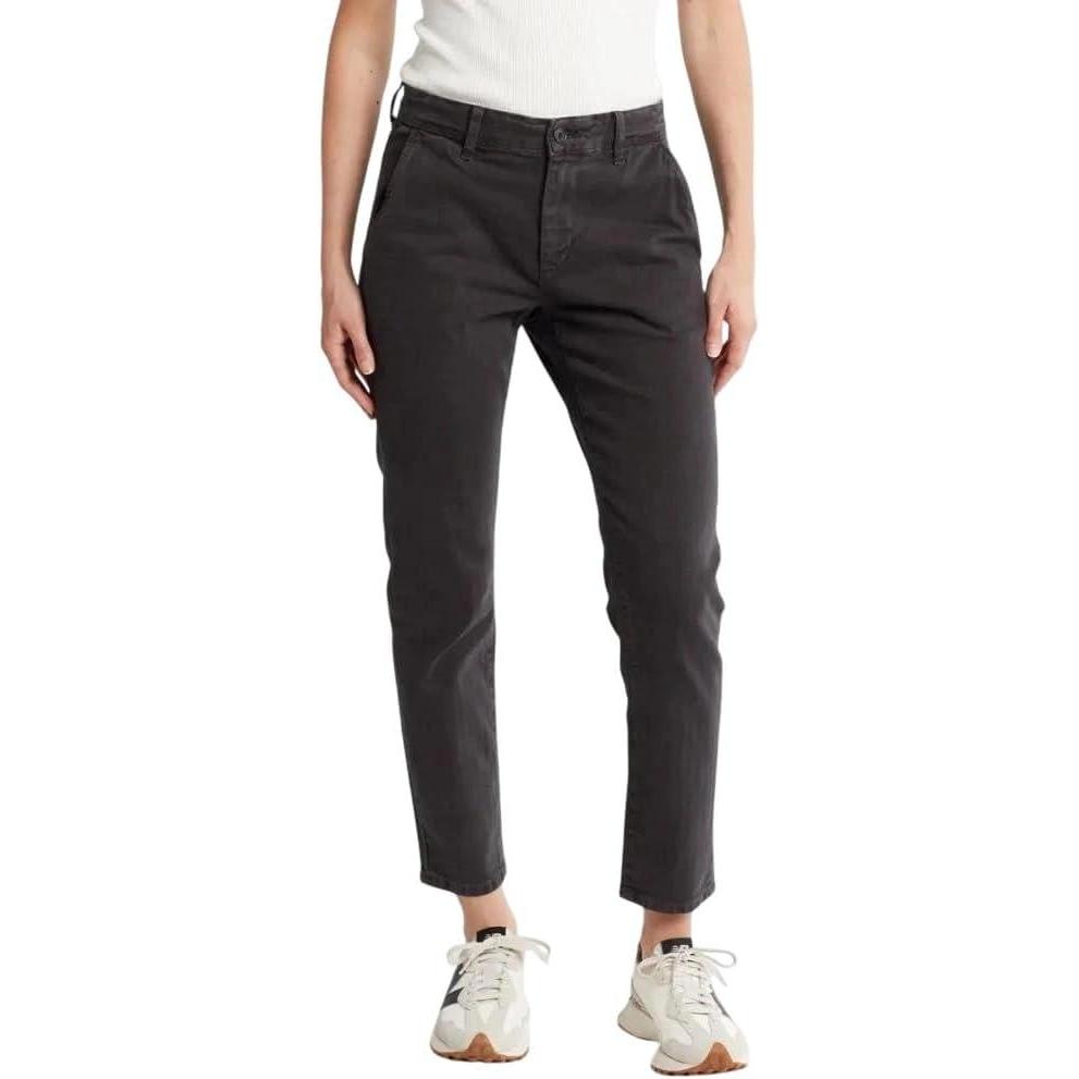 imageAG Adriano Goldschmied Womens Caden High Rise Tailored Trouser PantSulfur Black