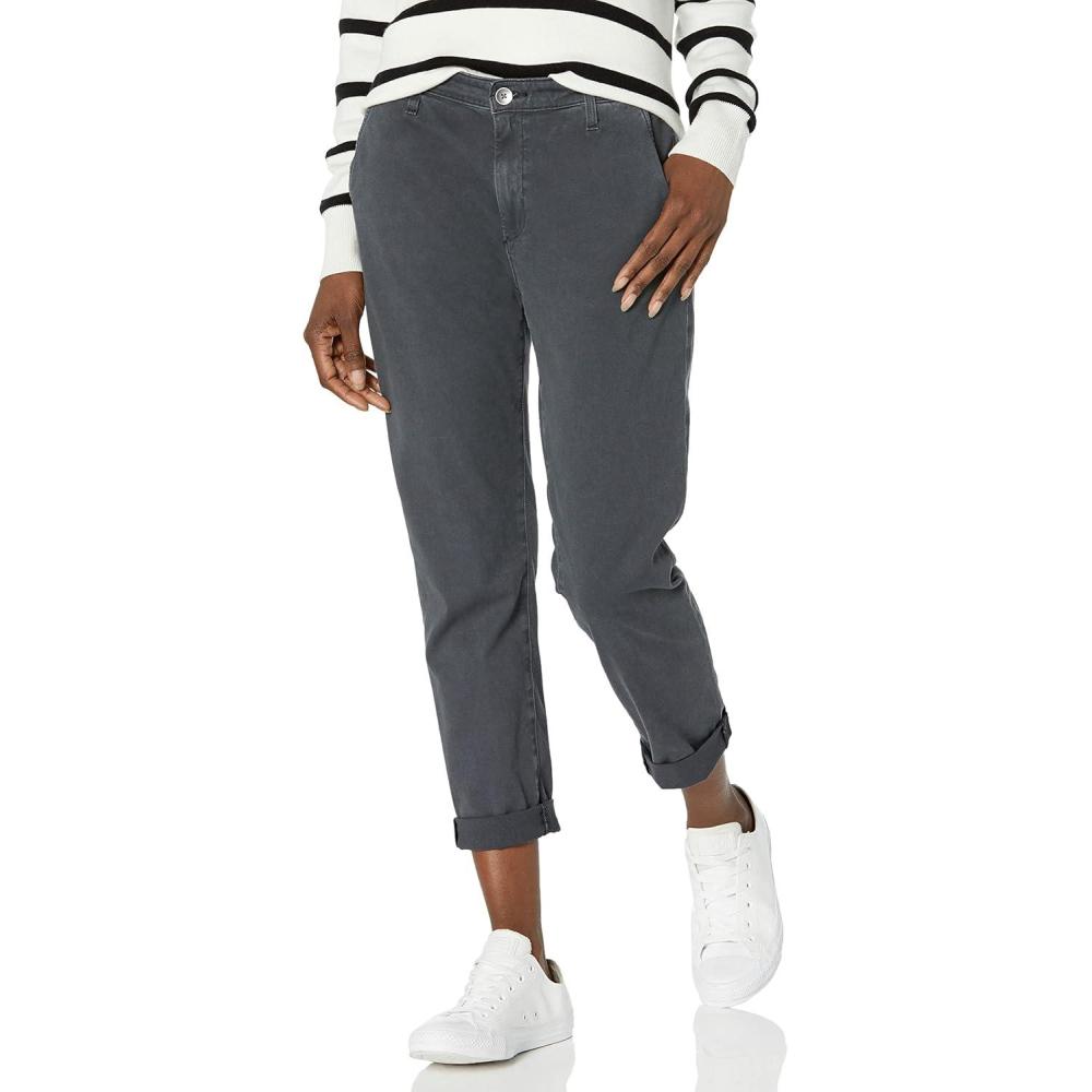 imageAG Adriano Goldschmied Womens Caden High Rise Tailored Trouser PantSulfur Night Shadow