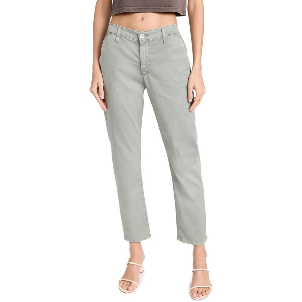 imageAG Adriano Goldschmied Womens Caden High Rise Tailored Trouser PantSulfur Rocky River