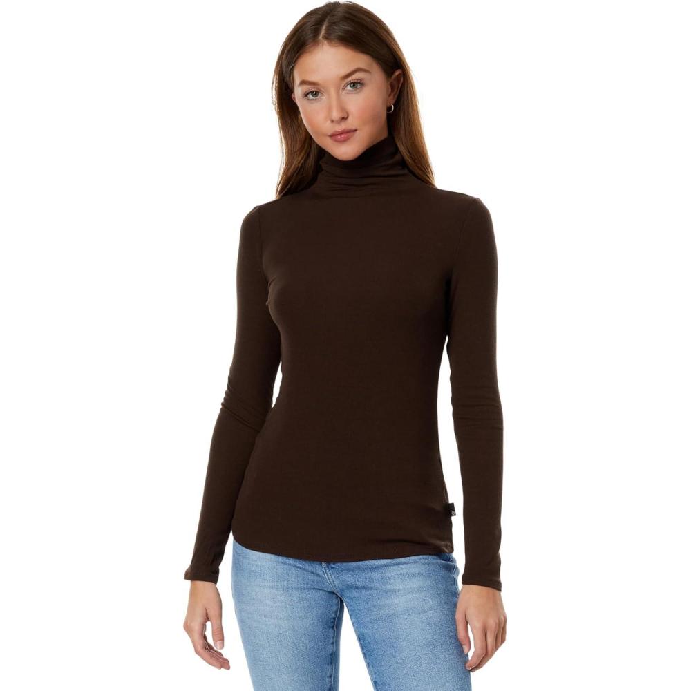 imageAG Adriano Goldschmied Womens Chels TurtleneckBitter Chocolate