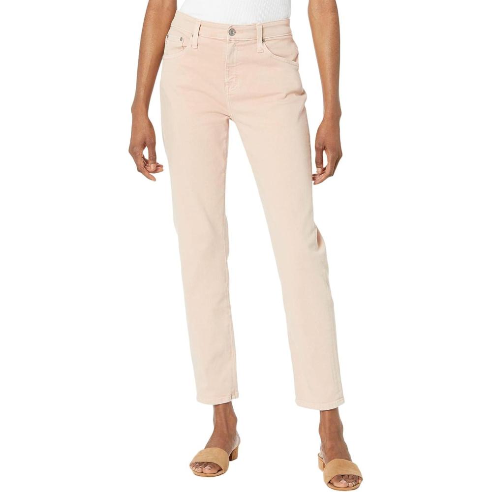 imageAG Adriano Goldschmied Womens ExBoyfriend High Rise Slouchy Slim Pant5 Years Sulfur Rose Cloud