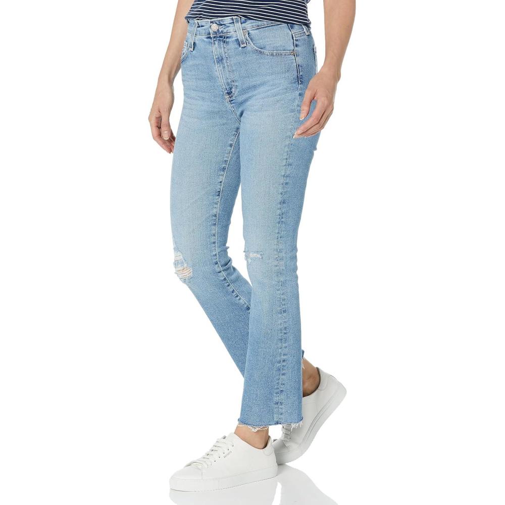 imageAG Adriano Goldschmied Womens Farrah High Rise Crop Boot Jean20 Years Liberty