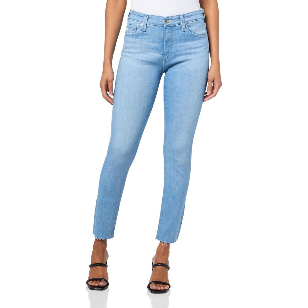 imageAG Adriano Goldschmied Womens Farrah High Rise Skinny Ankle JeanPalm Beach
