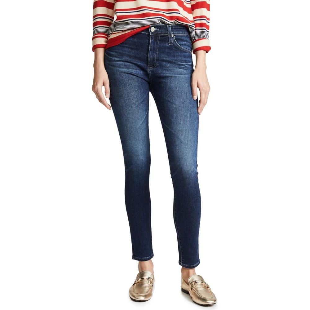 imageAG Adriano Goldschmied Womens Farrah High Rise Skinny Ankle Jeans4 Years Deep Willow