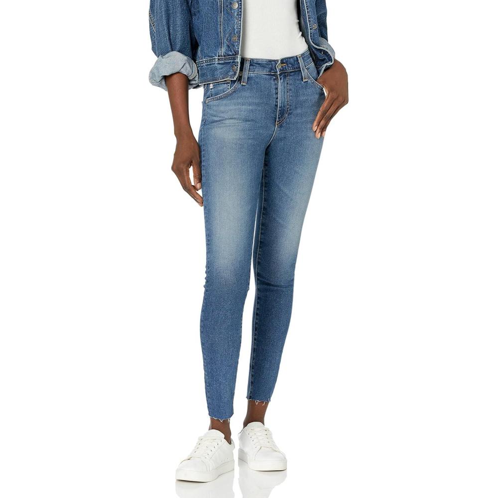 imageAG Adriano Goldschmied Womens Farrah HighRise Skinny Fit Ankle Jean13 Years Flowing
