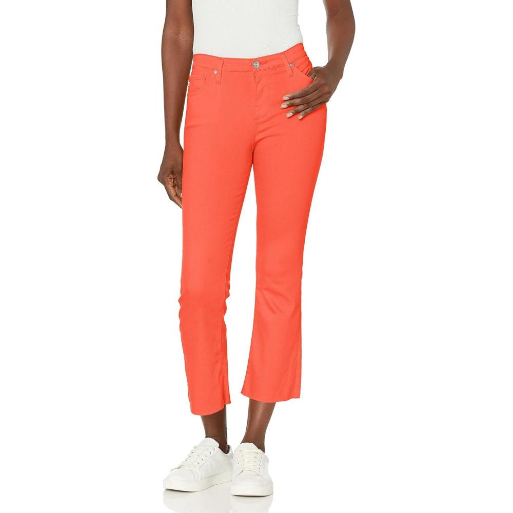imageAG Adriano Goldschmied Womens Jodi Crop FlareFaded Azalea