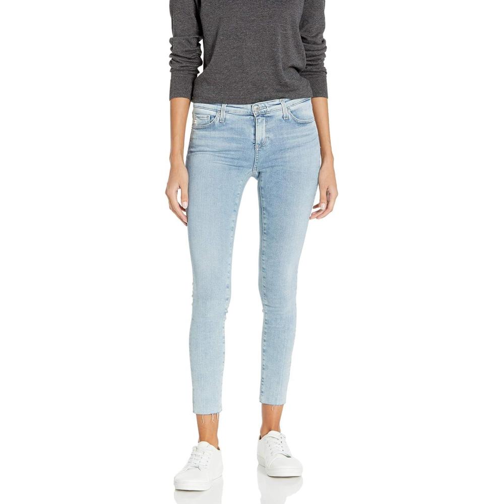 imageAG Adriano Goldschmied Womens Legging Super Skinny Fit Ankle JeanPresence