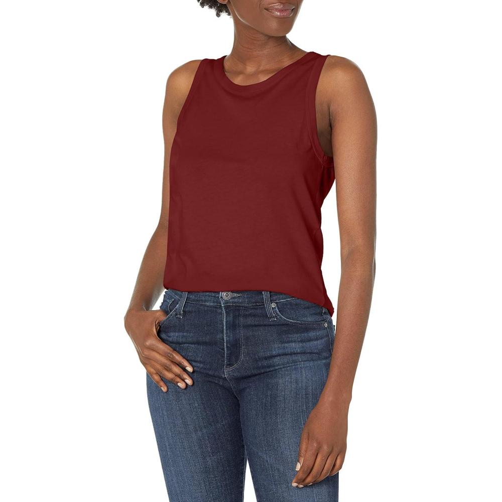 imageAG Adriano Goldschmied Womens Lexi TankTannic Red