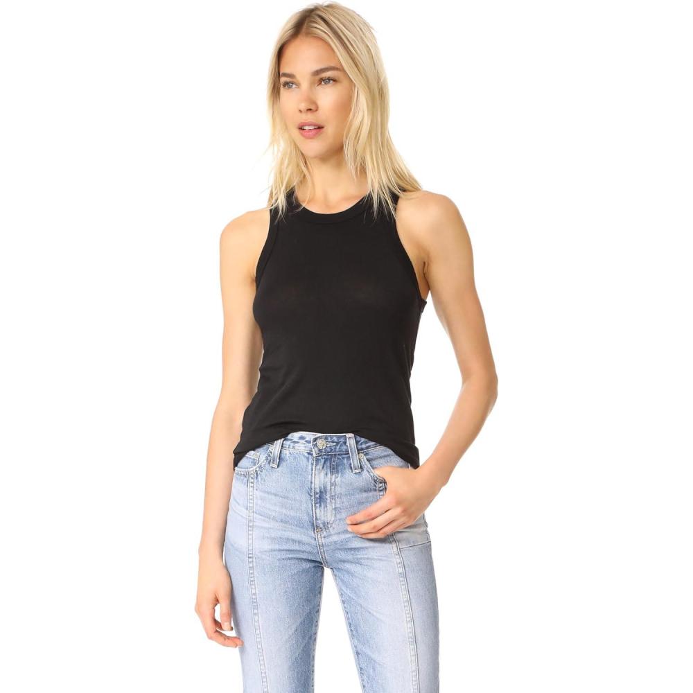 imageAG Adriano Goldschmied Womens Lexi TankTrue Black