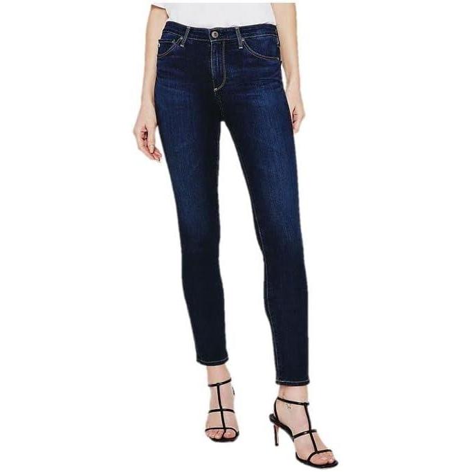 imageAG Adriano Goldschmied Womens Prima Mid Rise Cigarette Ankle JeanPacific Valley