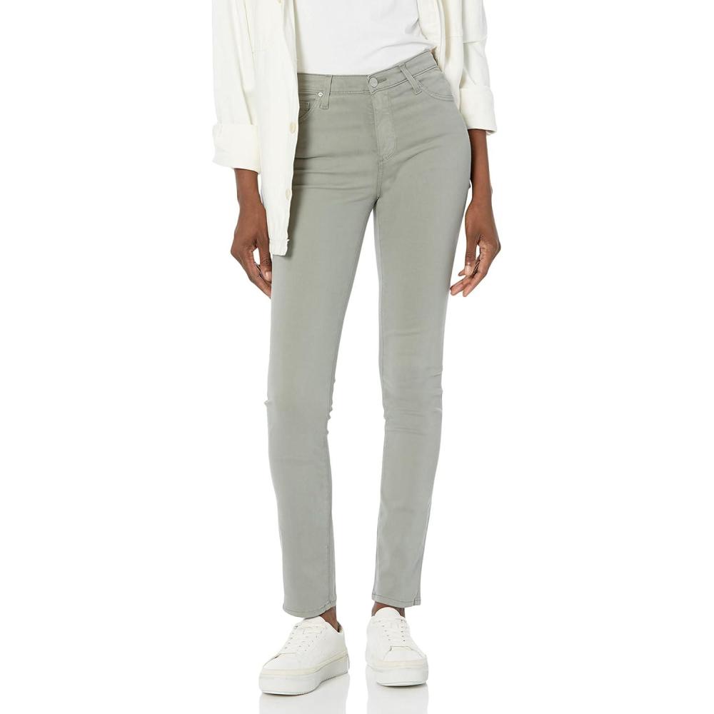 imageAG Adriano Goldschmied Womens Prima Mid Rise Cigarette Ankle JeanRooftop Garden