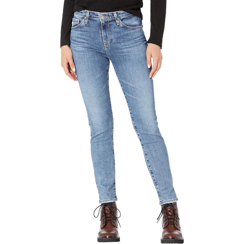 imageAG Adriano Goldschmied Womens Prima Mid Rise Cigarette Ankle JeanVp Desire
