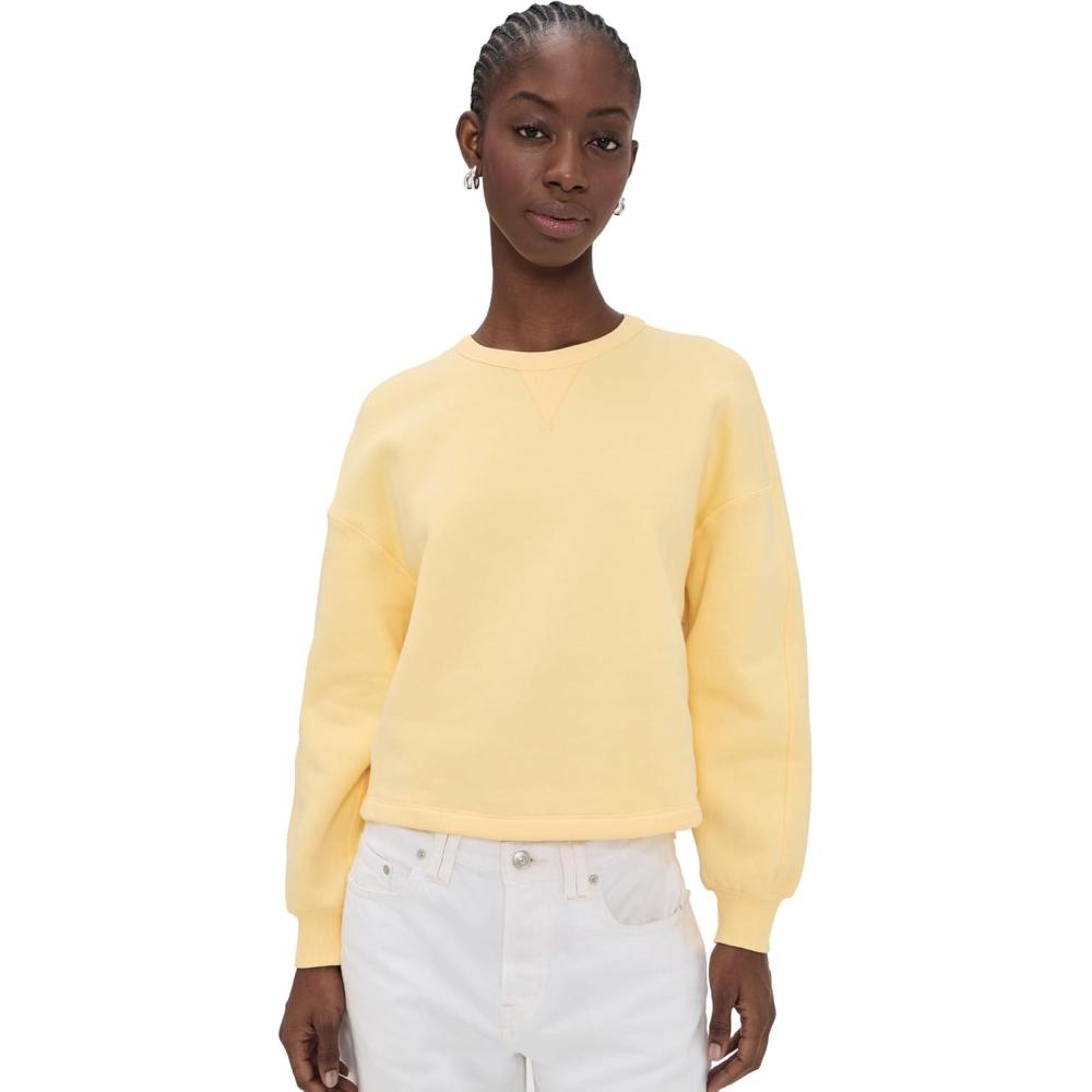 imageAG Adriano Goldschmied Womens Roselle SweatshirtSunlight Yellow