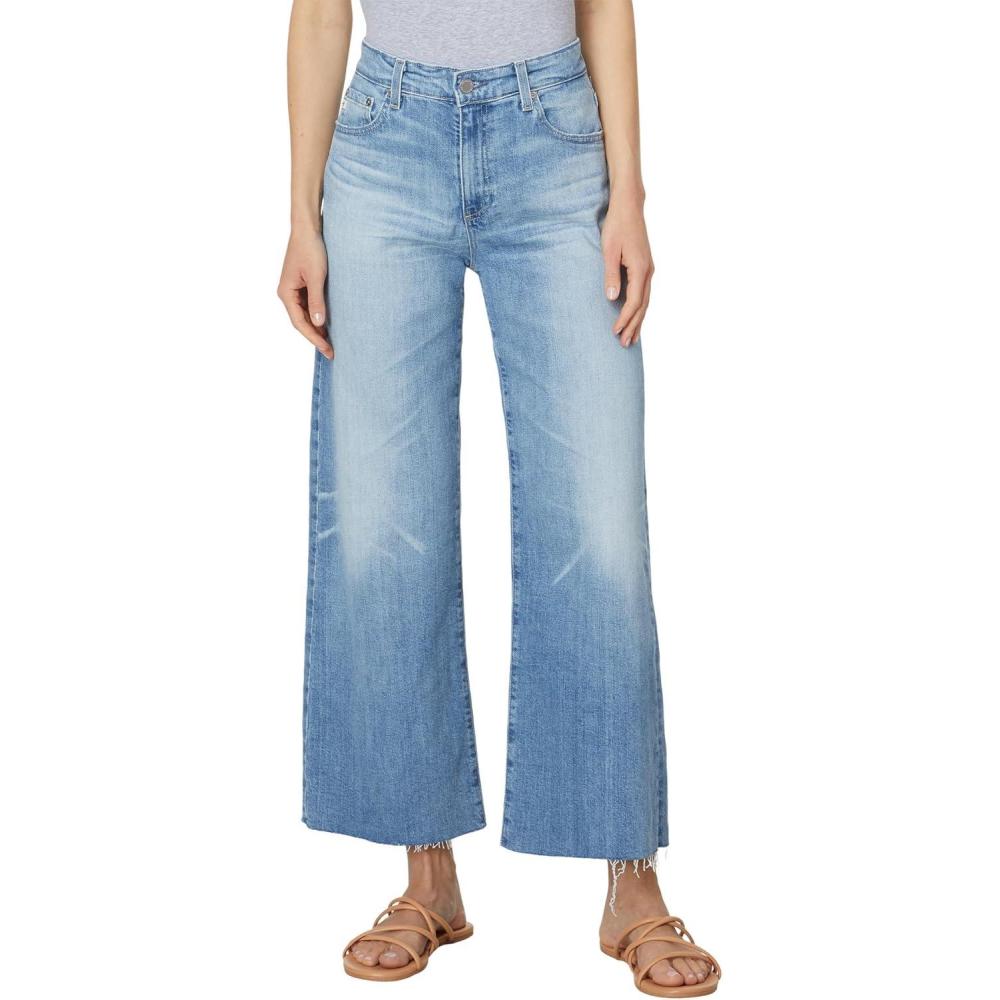 imageAG Adriano Goldschmied Womens Saige High Rise Straight Wide Leg Jean22 Years Palma