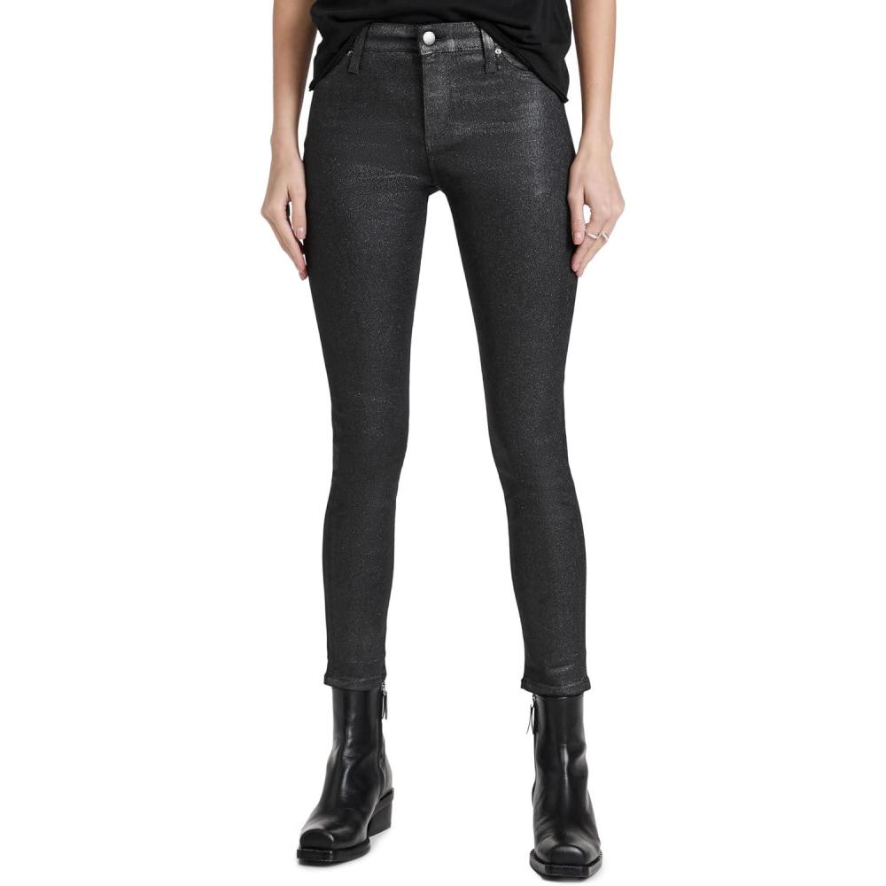 imageAG Adriano Goldschmied Womens The Farrah Skinny JeansLuminous Gunmetal