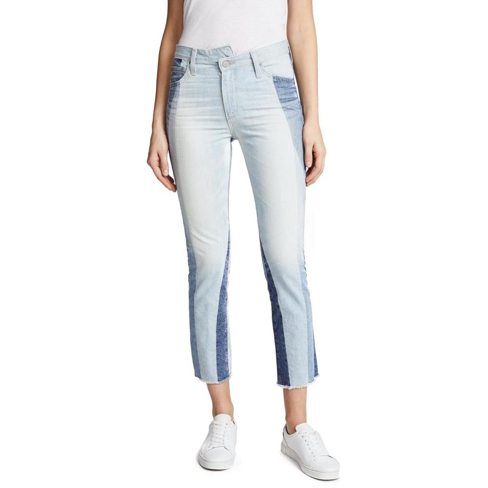 imageAG Adriano Goldschmied Womens The Isabelle High Rise Straight JeanYears Illusion
