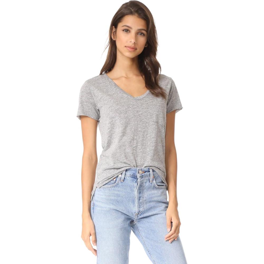 imageAg Adriano Goldschmied Womens Henson Speckled Heather TeeSpeckled Heather Grey