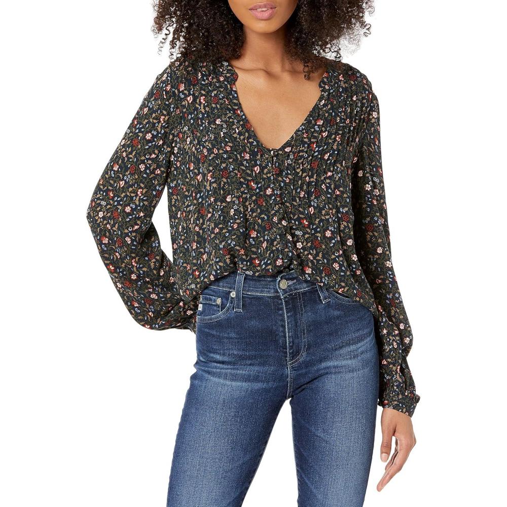 imageAg Adriano Goldschmied Womens Sia TopAfter Dark Multi