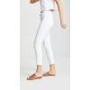 AG Adriano Goldschmied Prime Mid-Rise Skinny Cropped Cigarette Pant(White)