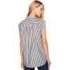AG Adriano Goldschmied Women’s Abigail Top(Black/White)