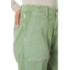 AG Adriano Goldschmied Women’s Analeigh High Rise Straight Utility Crop(Sulfur Forest Pike)