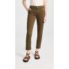 AG Adriano Goldschmied Womens Caden High Rise Tailored Trouser Pant(Sulfur Shady Moss)