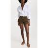 AG Adriano Goldschmied Women’s Caden High Rise Tailored Trouser Short(Sulfur Shady Moss)