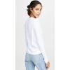 AG Adriano Goldschmied Women’s Cambria Long Sleeve Shirt, True White, Large