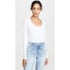 AG Adriano Goldschmied Women’s Cambria Long Sleeve Shirt, True White, Large