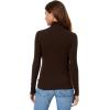 AG Adriano Goldschmied Women’s Chels Turtleneck(Bitter Chocolate)