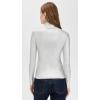 AG Adriano Goldschmied Women’s Chels Turtleneck(Powder/Silver)