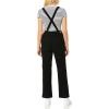 AG Adriano Goldschmied Women’s Gwendolyn Straight Leg Overall(Sulfur Black)
